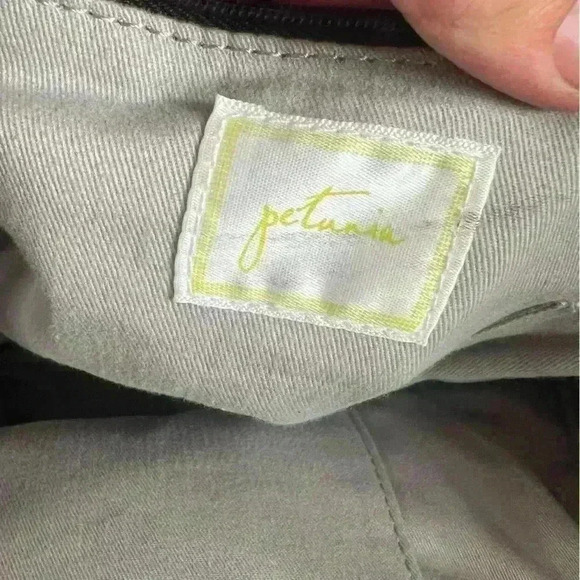 Petunia Pickle Botton Onyx Continental Black Carryall Purse Diaper Bag Black - Picture 5 of 7